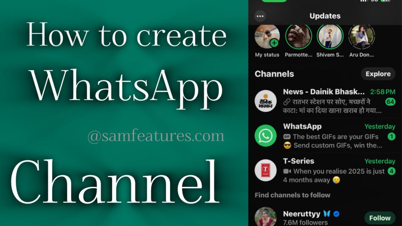 How To Create Whatsapp Channel